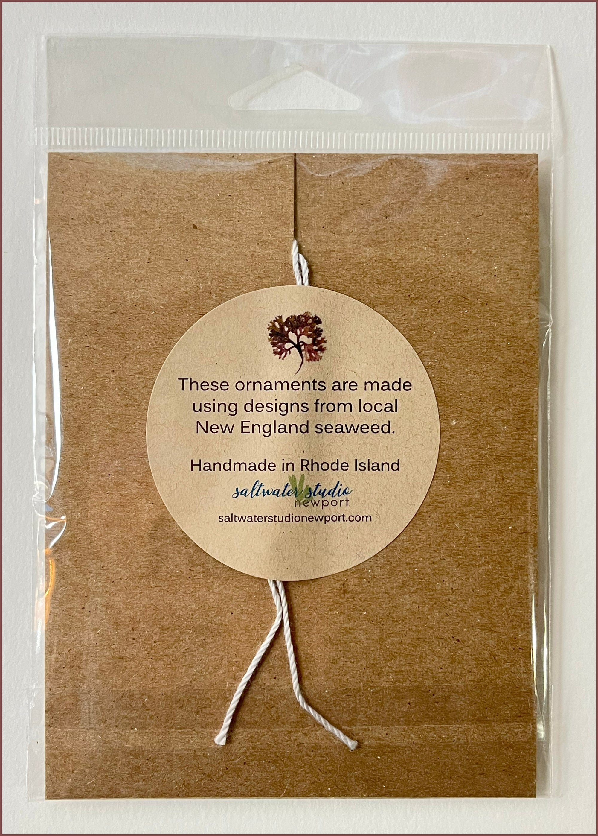 Seaweed Ornament - Circle