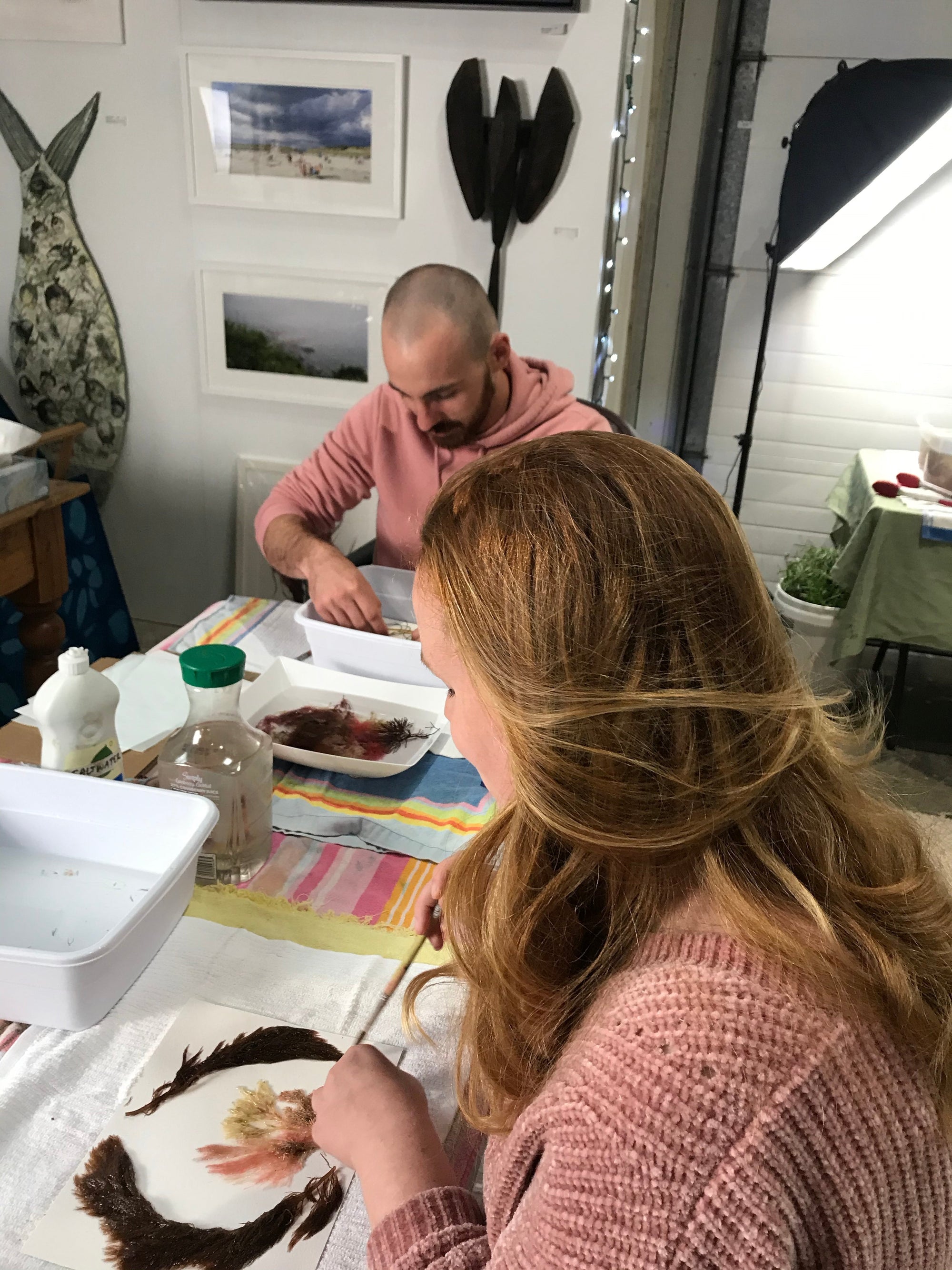 Seaweed workshops are a great date night for couples!