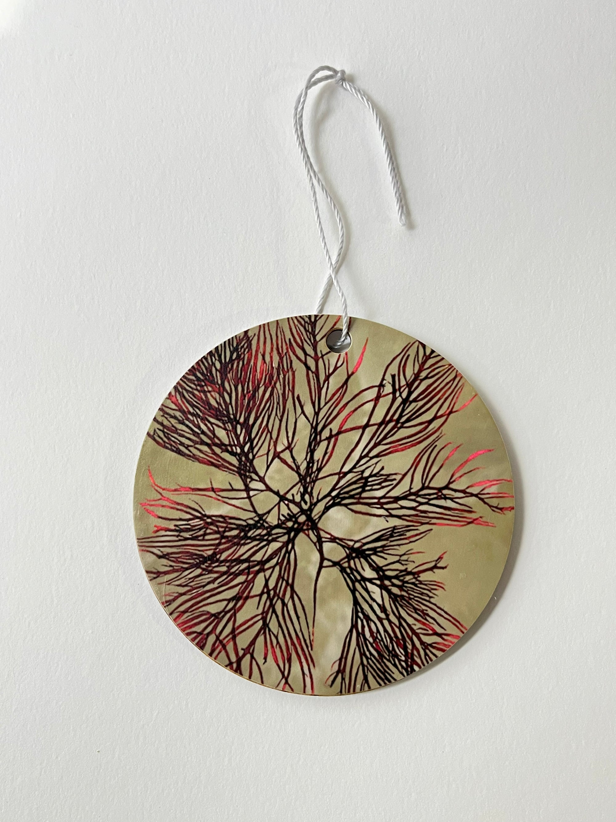 Seaweed Ornament - Circle