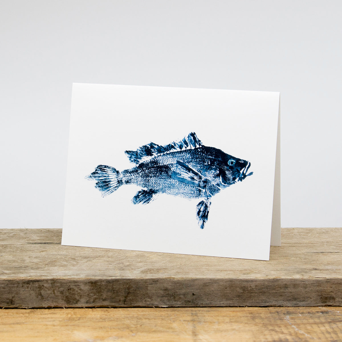 Black Sea Bass Greeting Card