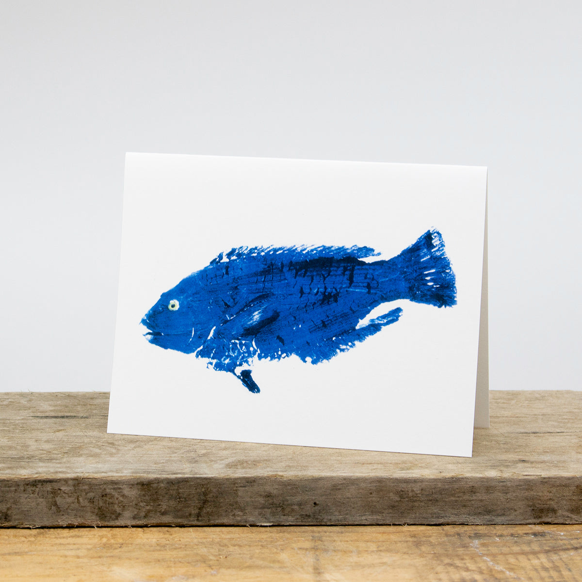 Blue Parrotfish Greeting Card