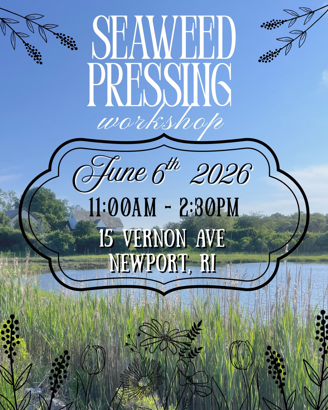 Seaweed Pressing Workshop 6/6/26