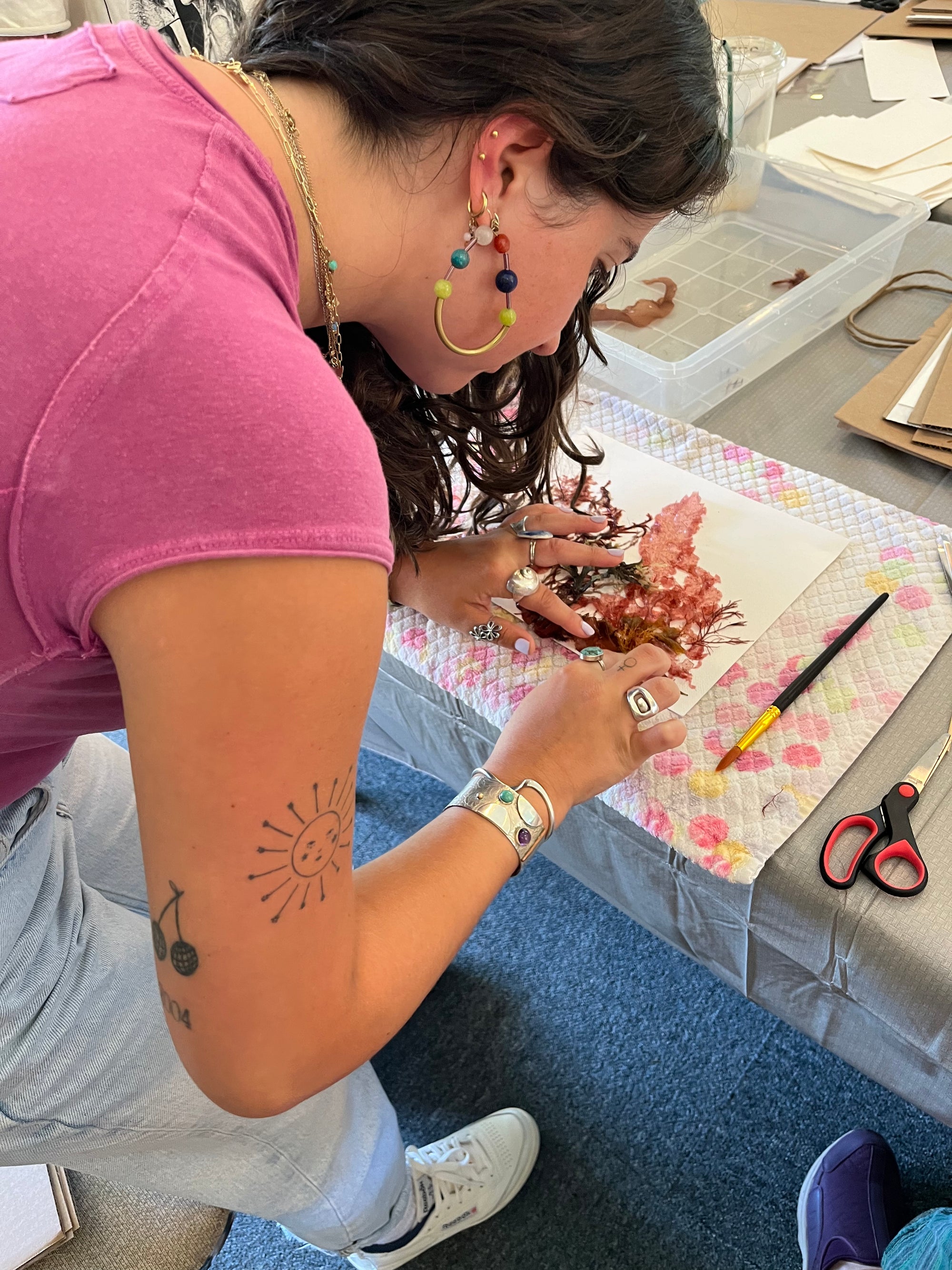 Custom Seaweed Pressing Workshop, Family Package