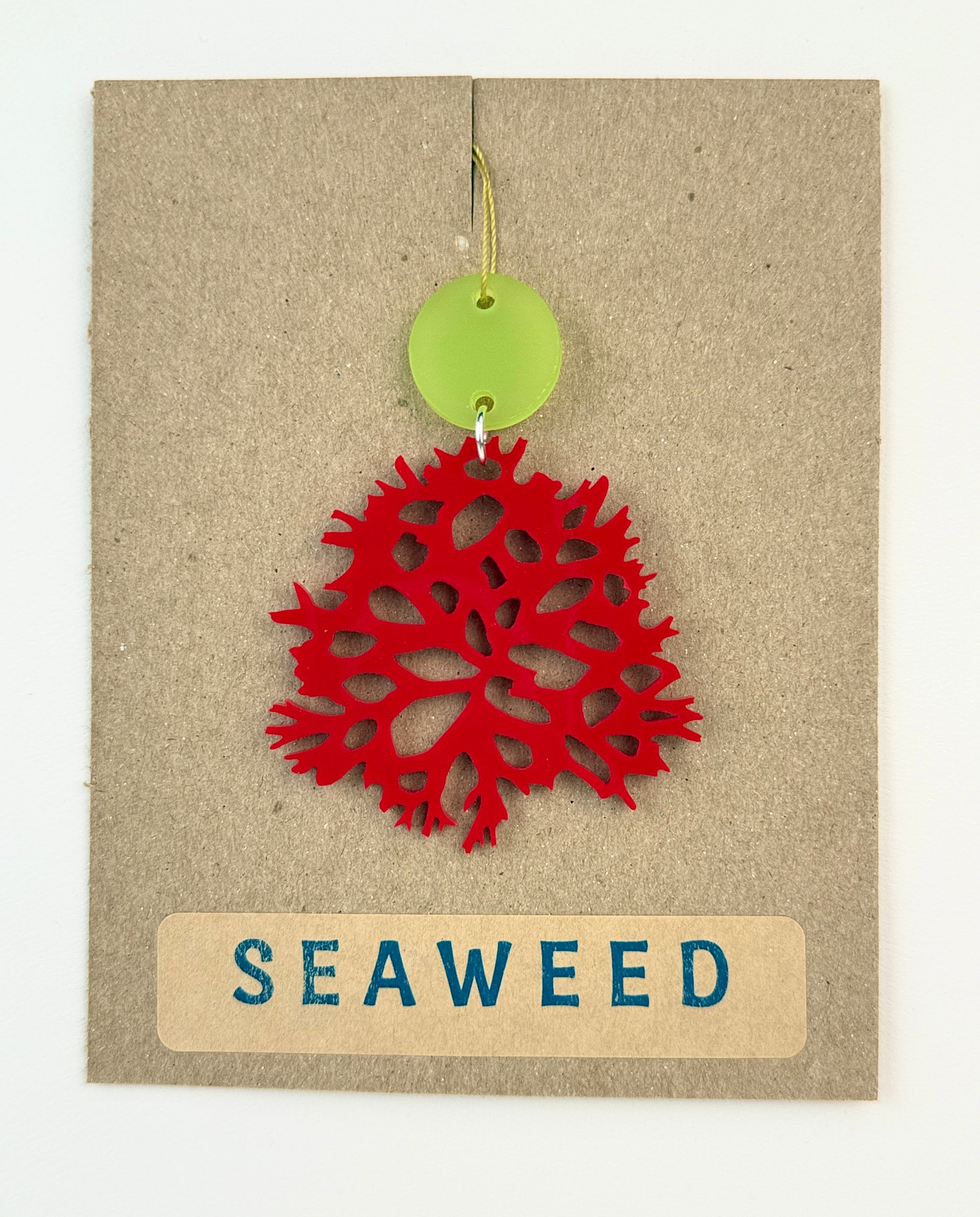 Seaweed Ornament - Irish Moss