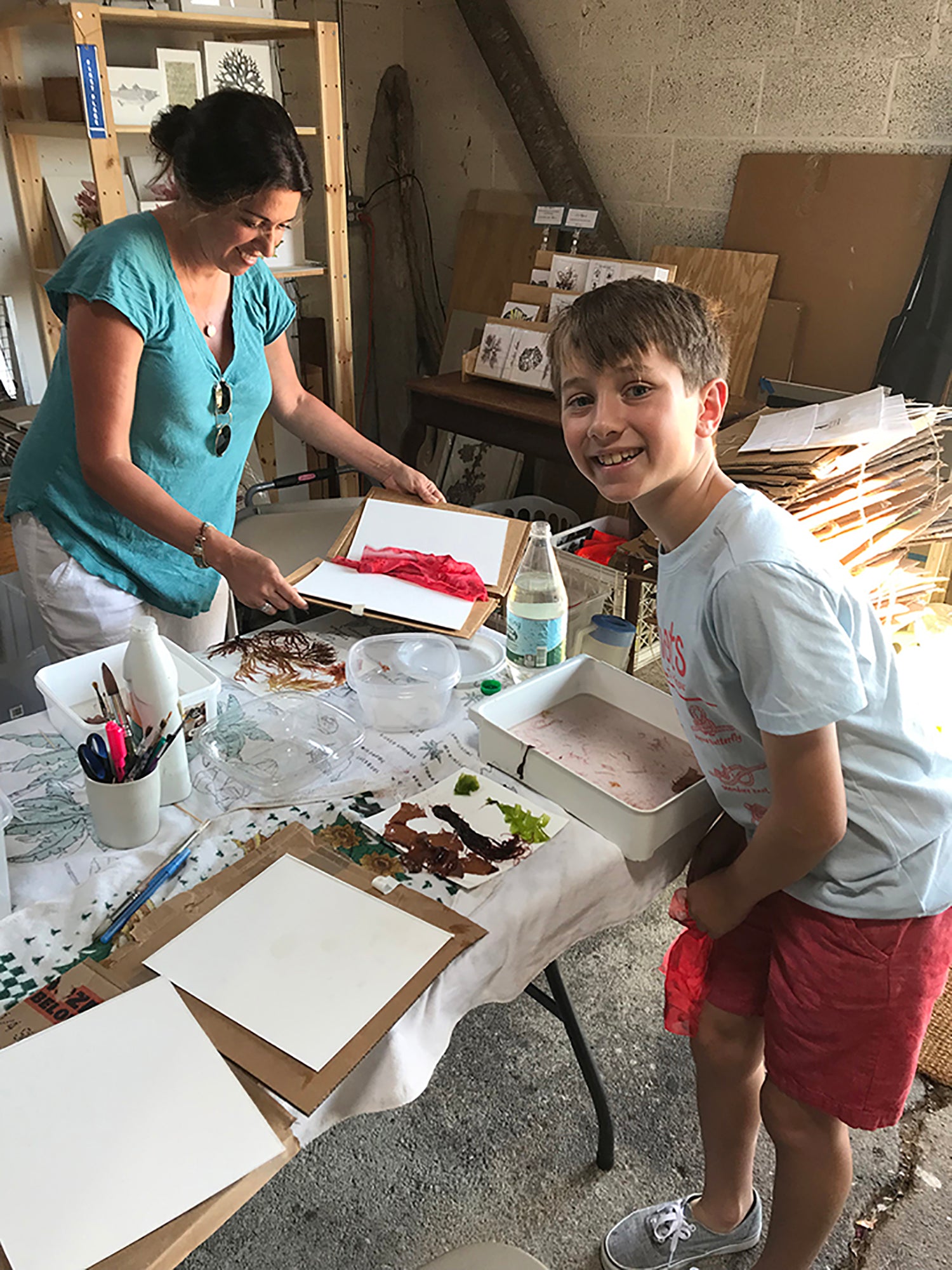 Custom Seaweed Pressing Workshop, Family Package