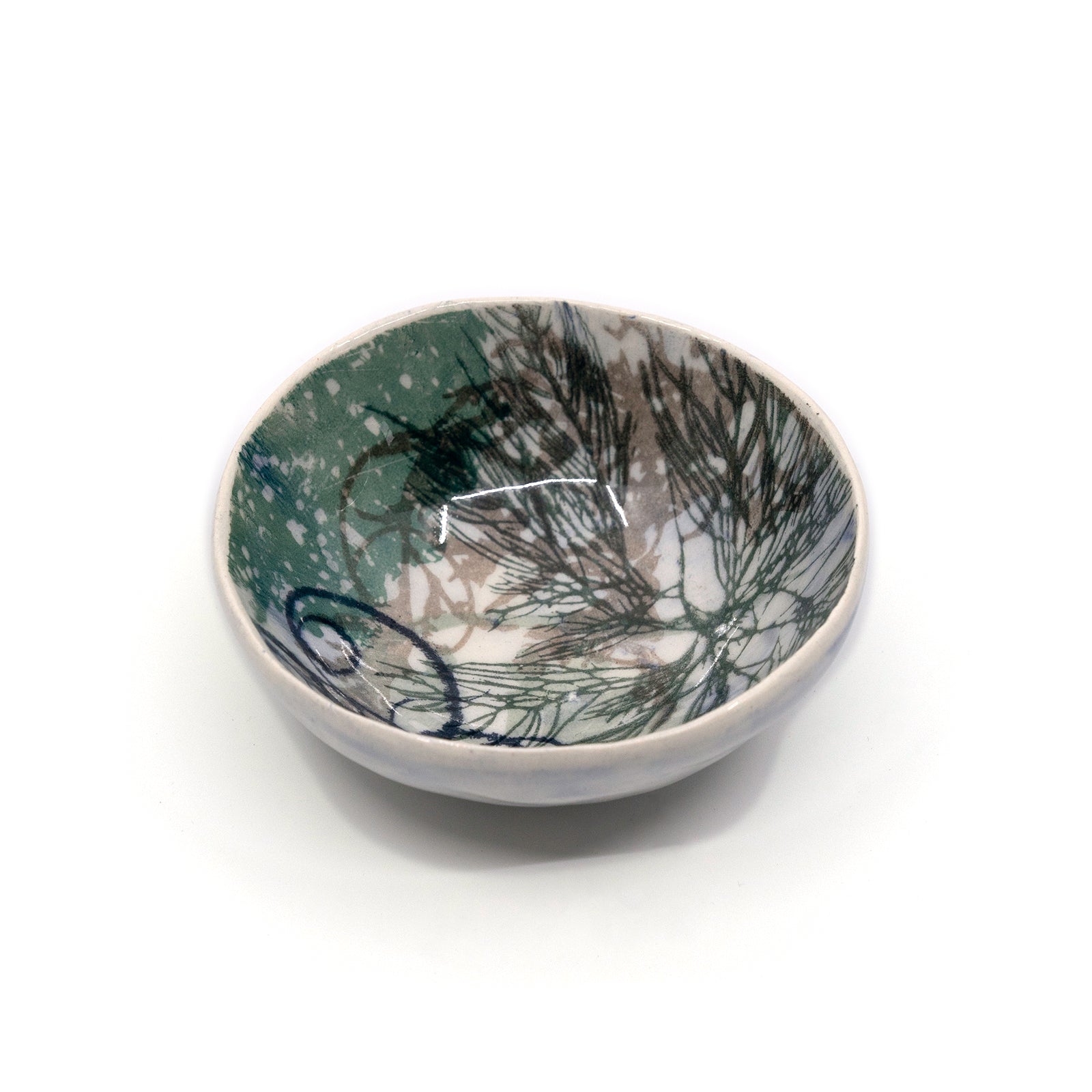 Ceramic Seaweed Small Bowl