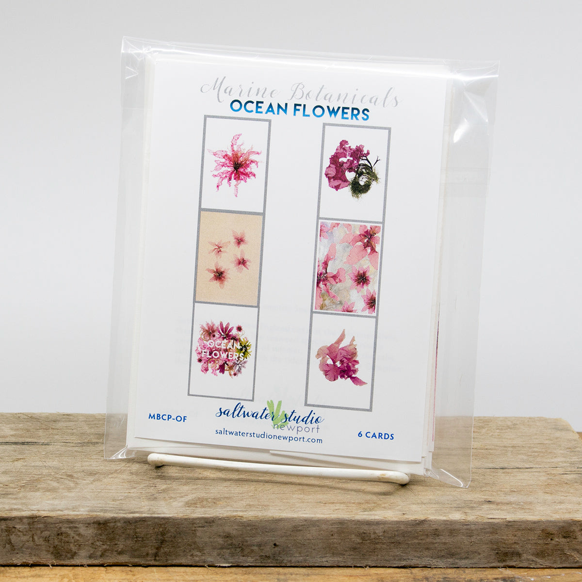 Ocean Flowers Card Package